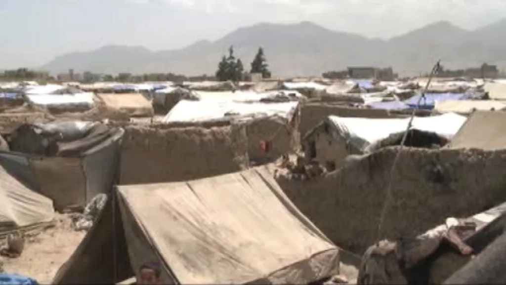 Afghánský uprchlický tábor