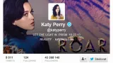 Twitterový účet Katy Perry