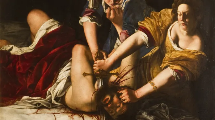 Artemisia Gentileschiová / Zavraždění Holoferna