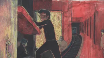 Vystavované dílo ukrajinských umělců