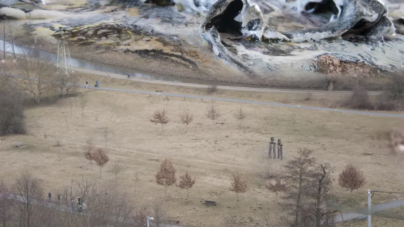 Judita Levitnerová: Pod Sluncem měsíce, instalace v Kině Art, Brno, 2023