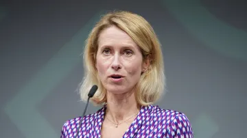 Kaja Kallasová na jednání ministrů zahraničí EU