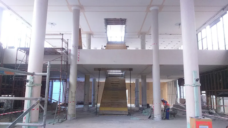 Torzo bývalého Domu umění