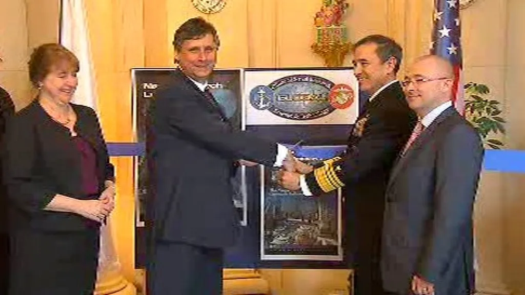 Otevření amerického Ústavu pro námořní výzkum