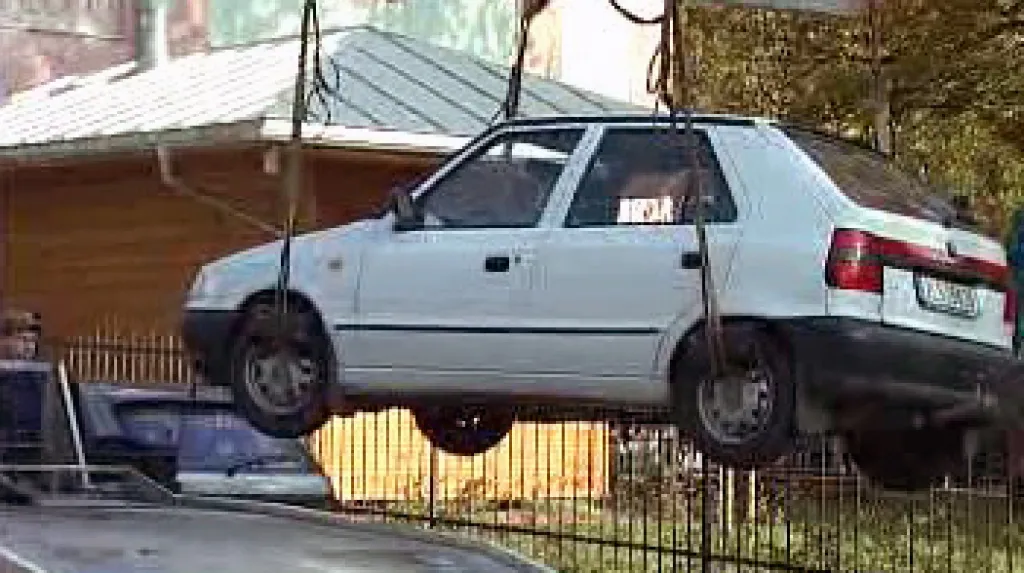 Liberecká odtahovka v akci