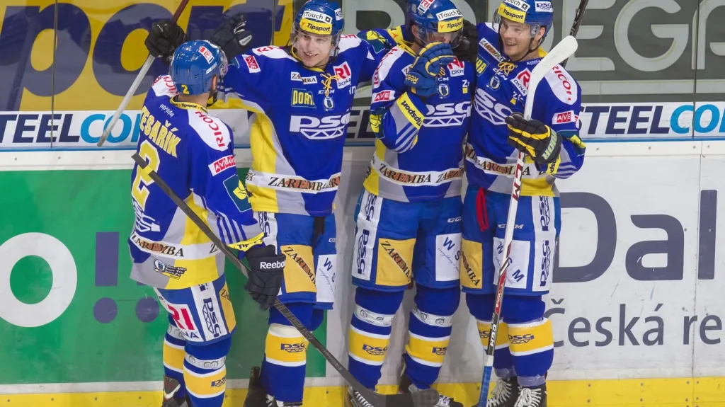 Radost hokejistů Zlína