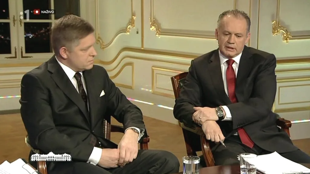 Poslední předvolební debata Roberta Fica a Andreje Kisky