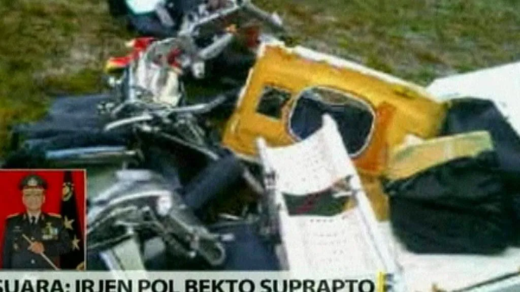Nehoda letadla v Indonésii