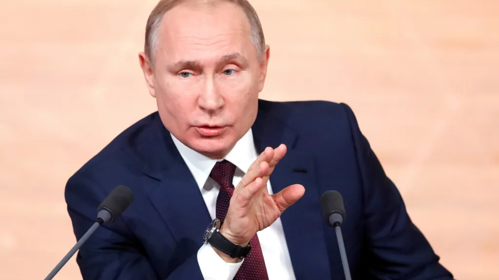 Šéf Kremlu Vladimir Putin