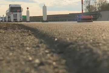 V noci hrozí řidičům zdržení na dálnici D5. Budou krátké uzavírky, pak začne rekonstrukce