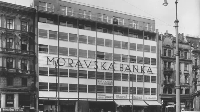 Moravská banka na náměstí Svobody (1928-1930)