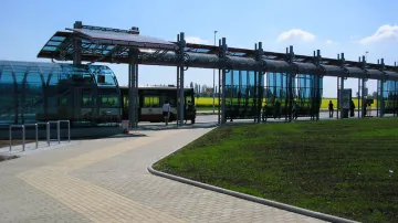 Okolí stanice metra Letňany