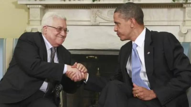 Mahmúd Abbás a Barack Obama