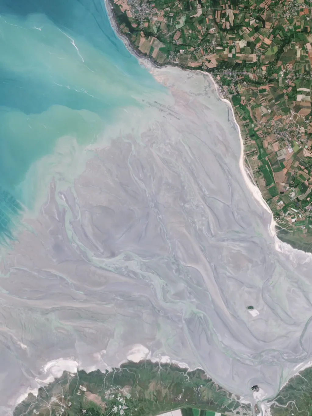 Mont-Saint-Michel a jeho zátoka, Francie