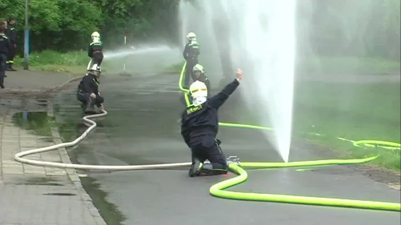 Okrsková soutěž dobrovolných hasičů z Boskovicka