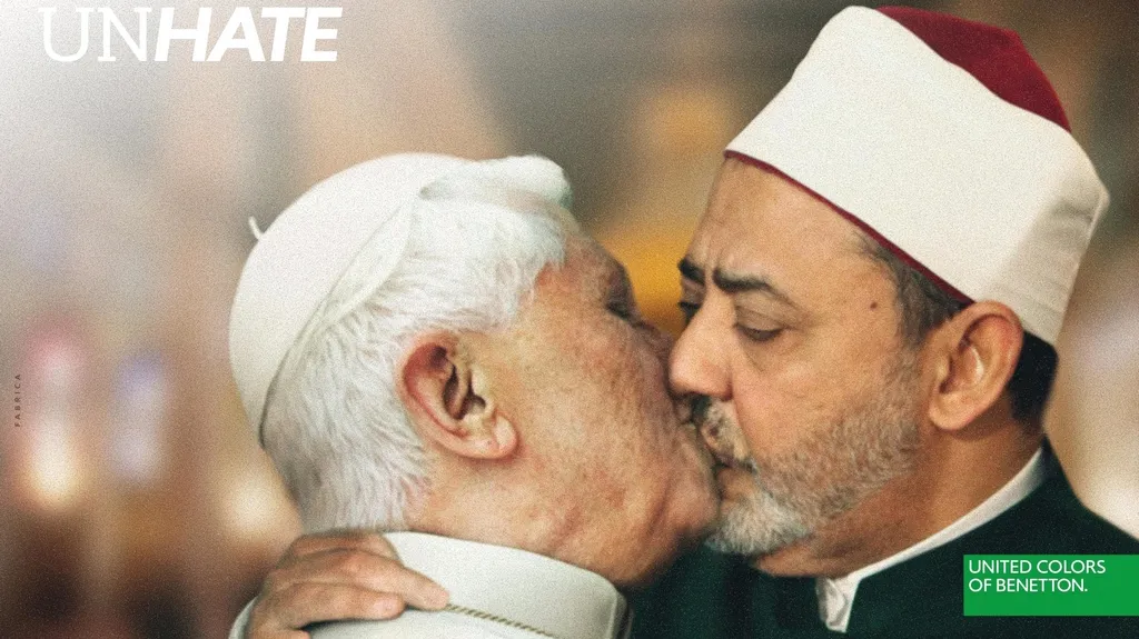 Stažený panel firmy Benetton