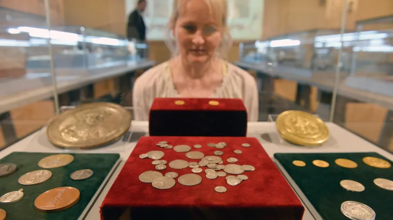 Zlaté portrétní dukáty Karla IV.