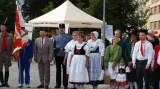 Slavnost u sochy legionáře v Mladé Boleslavi