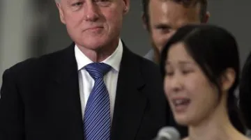 Bill Clinton a Laura Lingová