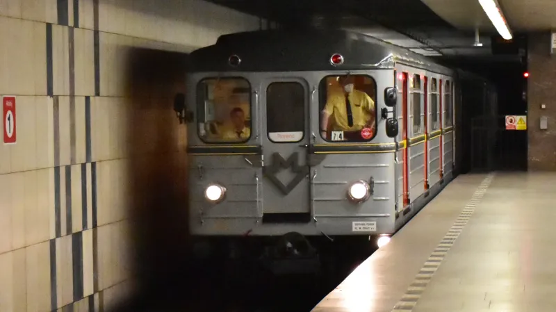Metro Ečs při historické jízdě