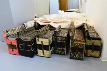 Nové muzeum v Litovli nabídne tři stovky harmonik. První návštěvníky přivítá v červnu