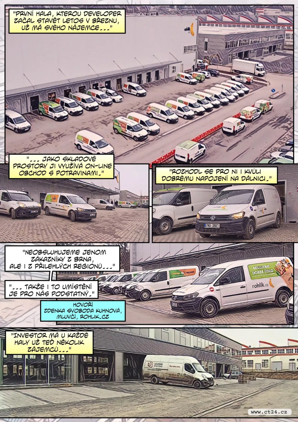 Bývalé městské továrny v Brně znovu ožívají. Rostou v nich průmyslové haly i kanceláře