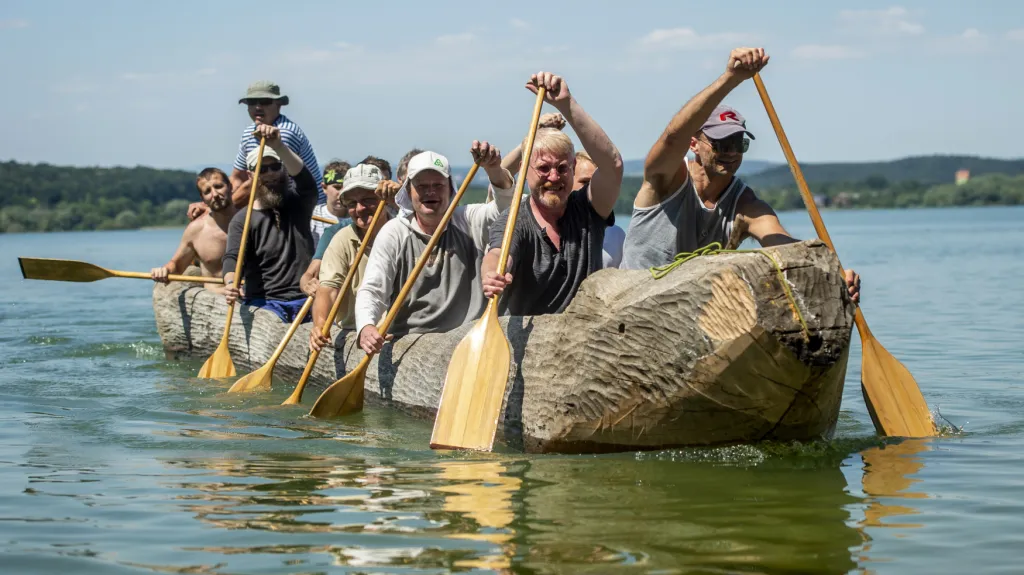 Člun expedice Monoxylon II