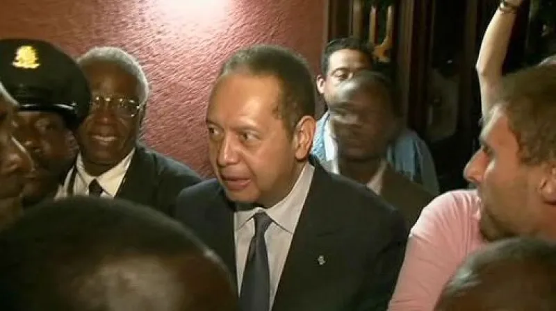 \"Baby Doc\" je zpátky na Haiti