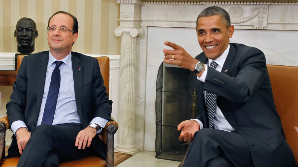 François Hollande a Barack Obama