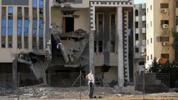 Škody v Pásmu Gazy způsobené izraelskými útoky