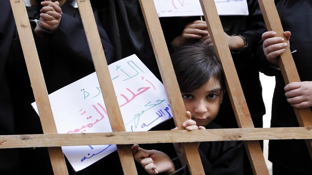 Demonstrace za palestinské vězně