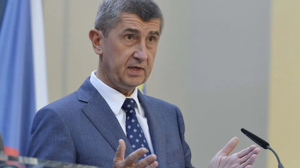 Ministr financí Andrej Babiš (ANO)
