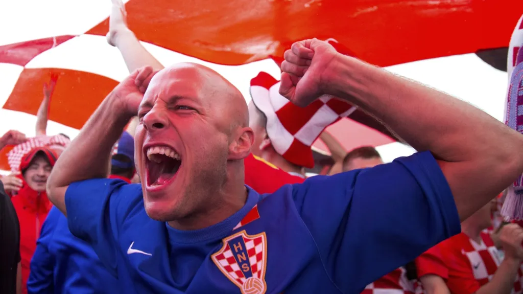 Fanoušci na mistrovství světa ve fotbale v Rusku
