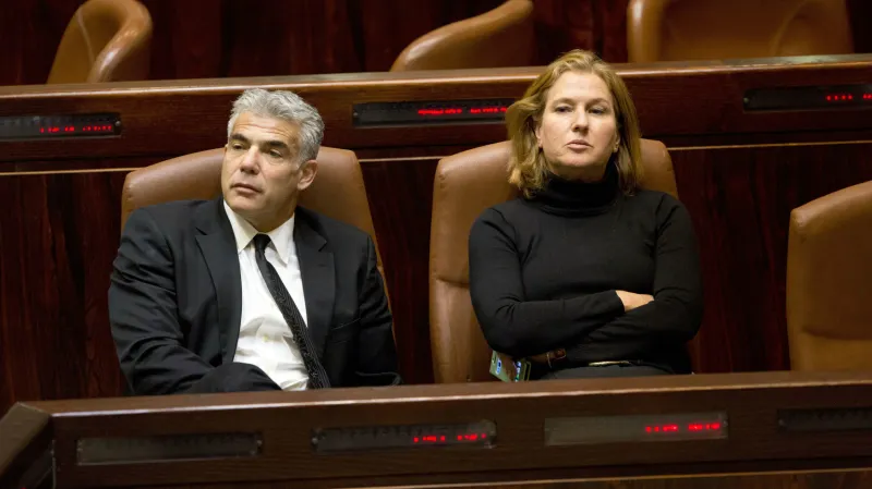 Jair Lapid a Cipi Livniová