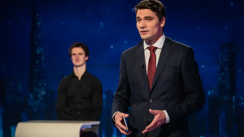 Adam Ondra v pořadu Hyde Park Civilizace