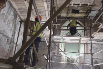 Kaple v Bečově se zbavuje lešení, o Velikonocích přivítá návštěvníky