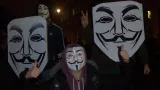 Million Mask March v Londýně