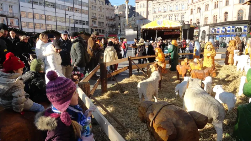 Z brněnského náměstí Svobody