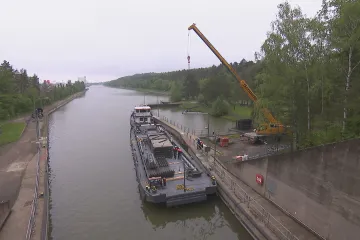 Na průplavu Rýn–Mohan–Dunaj klesá přeprava zboží. Počet výletních lodí s turisty naopak roste