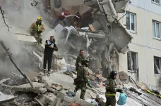 V Bělgorodu se částečně zřítila obytná budova