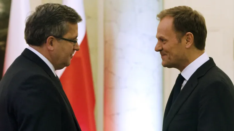Bronislaw Komorowski jmenoval Tuskovu vládu