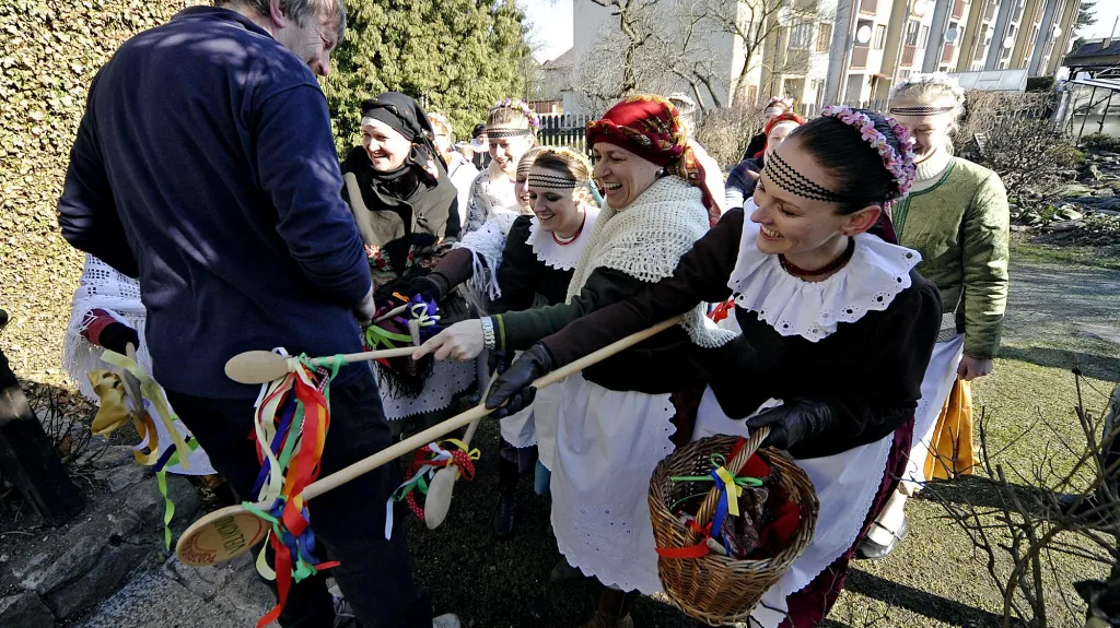 Pomlázka v Telči