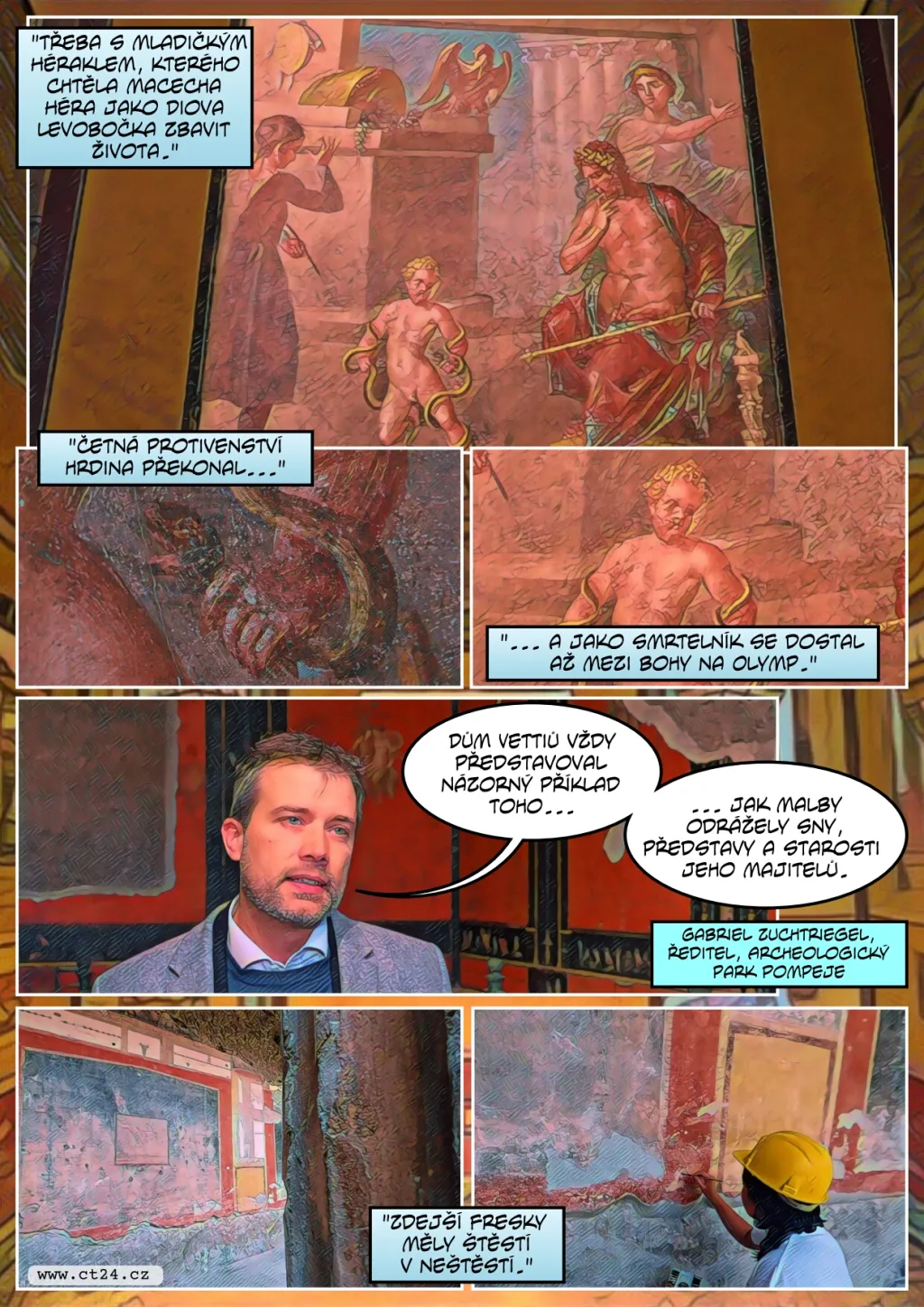Pompejský Dům Vettiů opět otevřen
