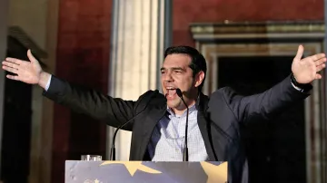 Alexis Tsipras, šéf řecké strany SYRIZA