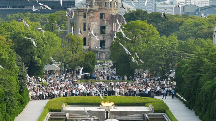 Pietní akce v Hirošimě