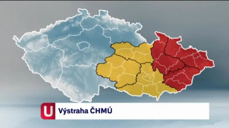 Veronika Kabátová o hrozící povodni a vydatných deštích