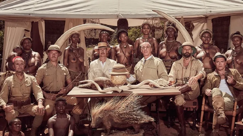 Rammstein v klipu Ausländer