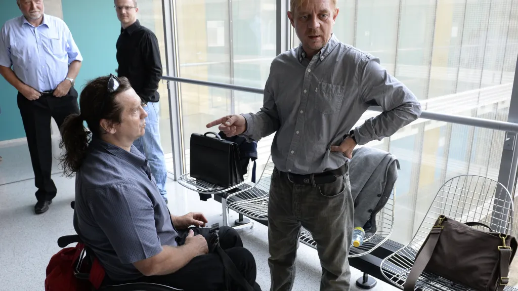 Petr Čtvrtníček a Jan Potměšil u soudu