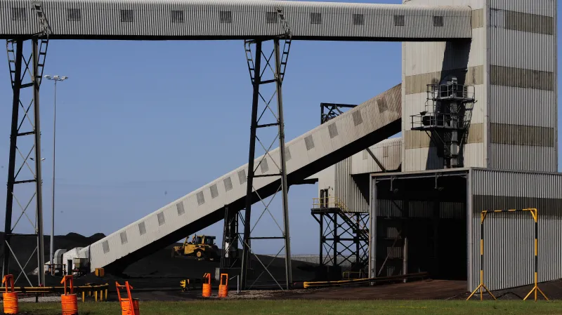 Část uhelné elektrárny v Lynemouth