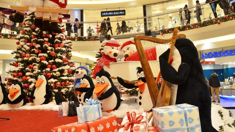 Předvánoční nákupy